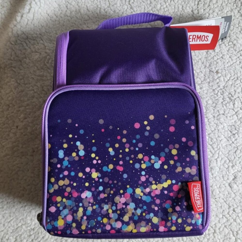 Thermos brand soft side Lunch Box, 3 compartments. BPA and PVC FREE. NWT